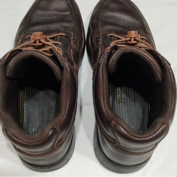 Red Wing Irish Setter Dark Brown Leather Work Boots 9 - Picture 9 of 14